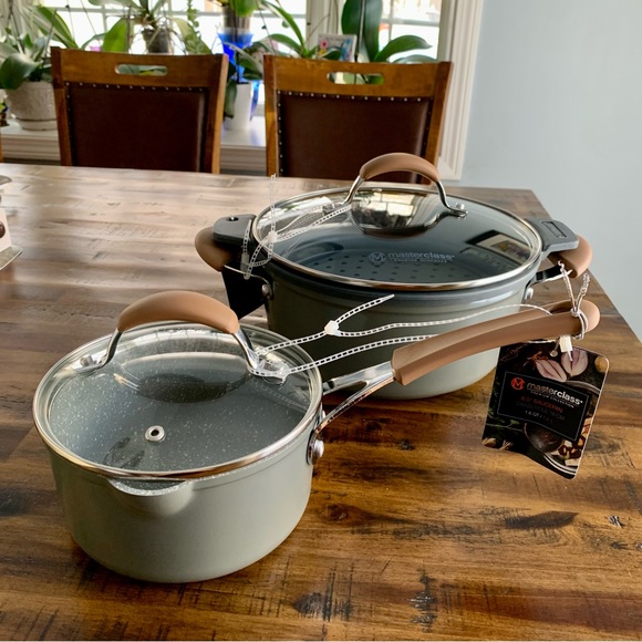 Master Class 5 Piece Cookware Set Gray - Picture 2 of 4